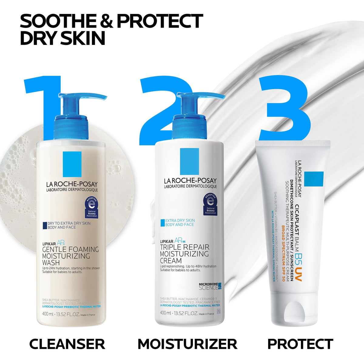 La Roche-Posay Cicaplast Balm B5 in hand