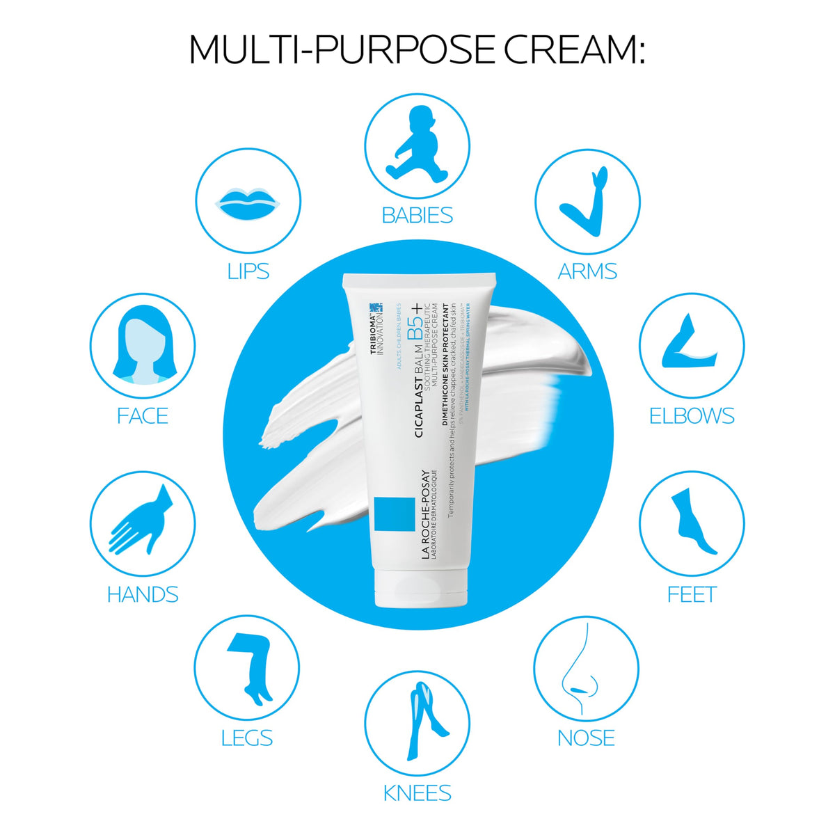 La Roche-Posay Cicaplast Balm B5 texture close-up