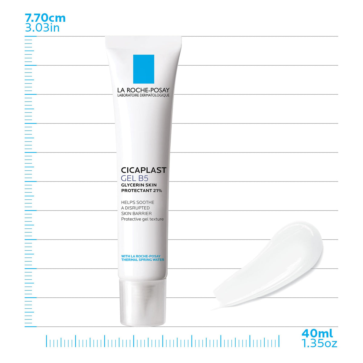 La Roche-Posay Cicaplast Gel B5 in bathroom setting