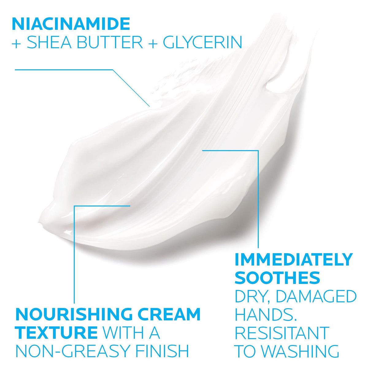 La Roche-Posay Cicaplast Hand Cream 1.69oz back view