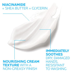 La Roche-Posay Cicaplast Hand Cream 1.69oz back view