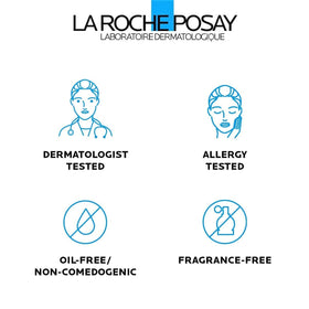 La Roche-Posay Effaclar Acne Face Wash application on skin