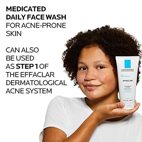 La Roche-Posay Effaclar Acne Face Wash with ingredients list