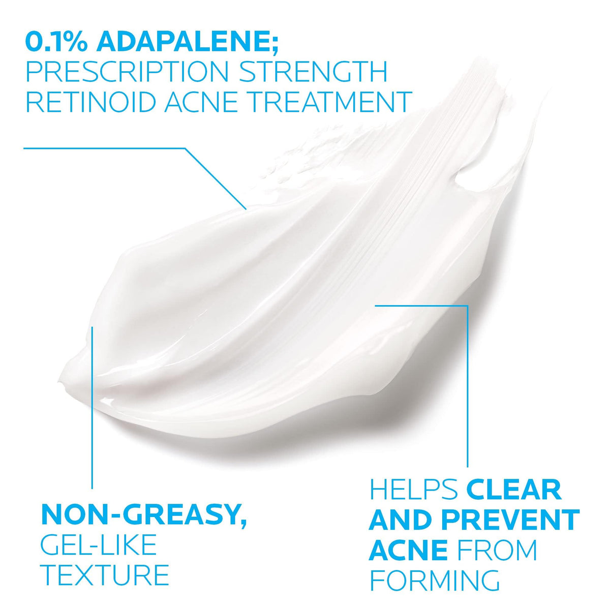 La Roche-Posay Effaclar Adapalene Gel 0.1% packaging details