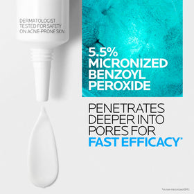 La Roche-Posay Effaclar BPO Multi-Target Acne texture close-up