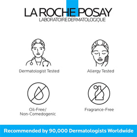 La Roche-Posay Effaclar Foaming Gel Cleanser in bathroom setting