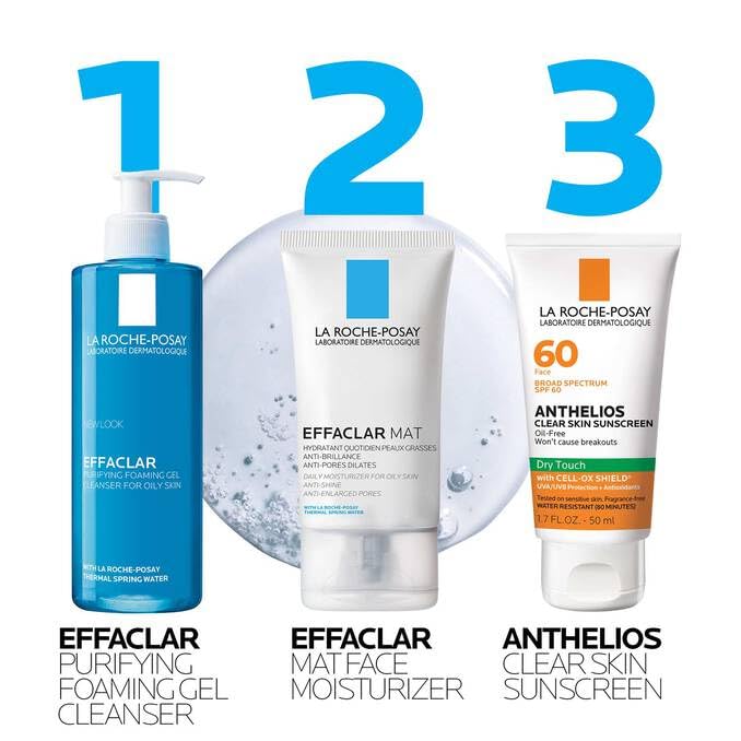 La Roche-Posay Effaclar Foaming Gel Cleanser texture close-up