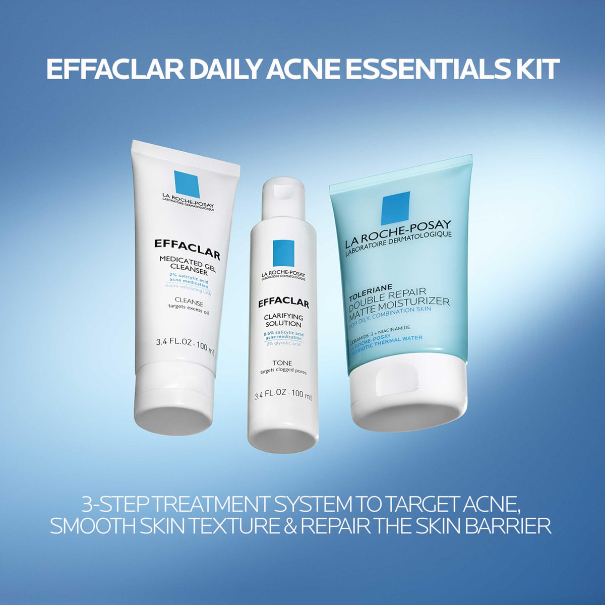 La Roche-Posay Effaclar Medicated Gel Cleanser bottle