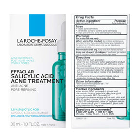 La Roche-Posay Effaclar Serum ingredients list