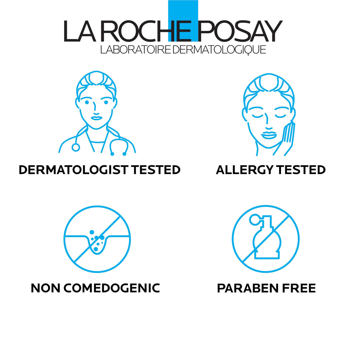 La Roche-Posay Effaclar Serum with skincare routine products