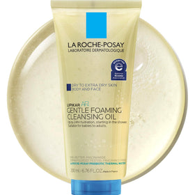 La Roche-Posay Lipikar AP+ Gentle Foaming Cleansing Oil 6.76oz front view
