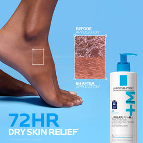 La Roche-Posay Lipikar AP+MAX Body Cream texture close-up