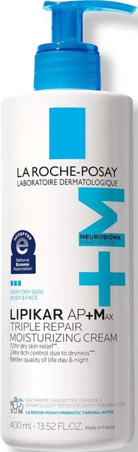 La Roche-Posay Lipikar AP+Max Moisturizing Body Cream front view