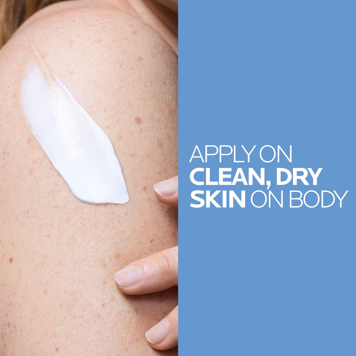 La Roche-Posay Lipikar Urea 10% Body Lotion application on skin