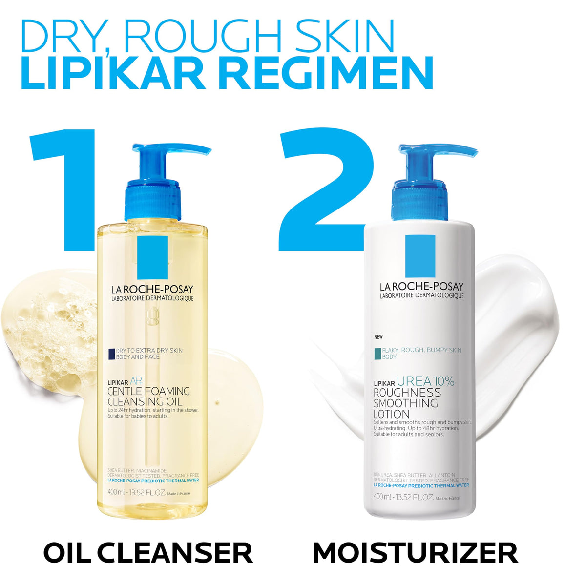 La Roche-Posay Lipikar Urea 10% Body Lotion packaging