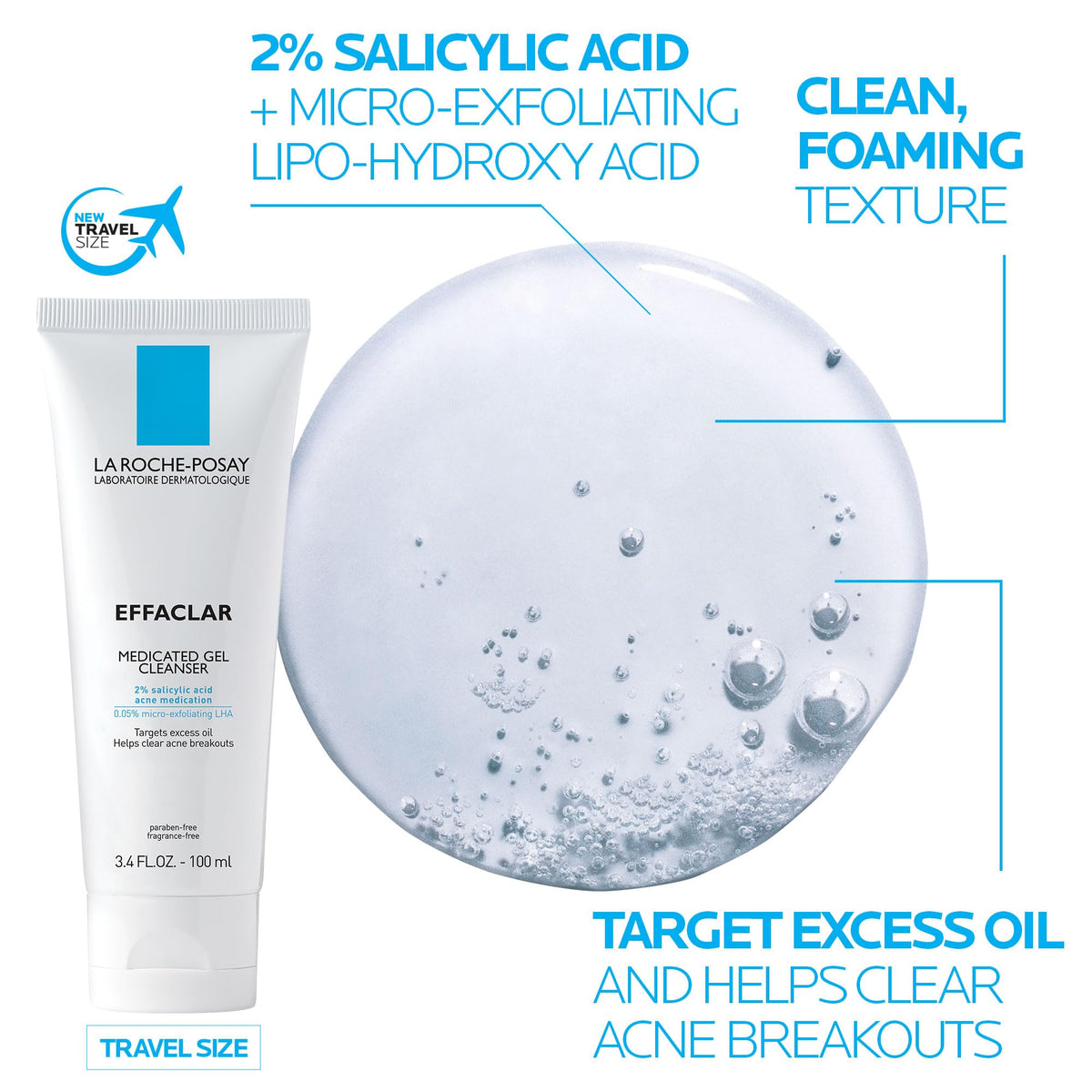 La Roche-Posay moisturizer texture close-up