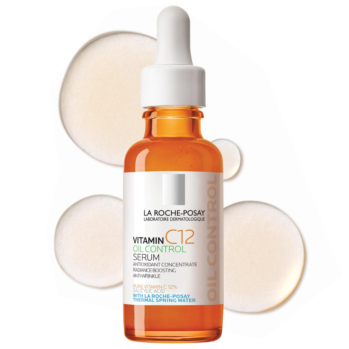 La Roche-Posay Pure 12% Vitamin C Serum front view with packaging