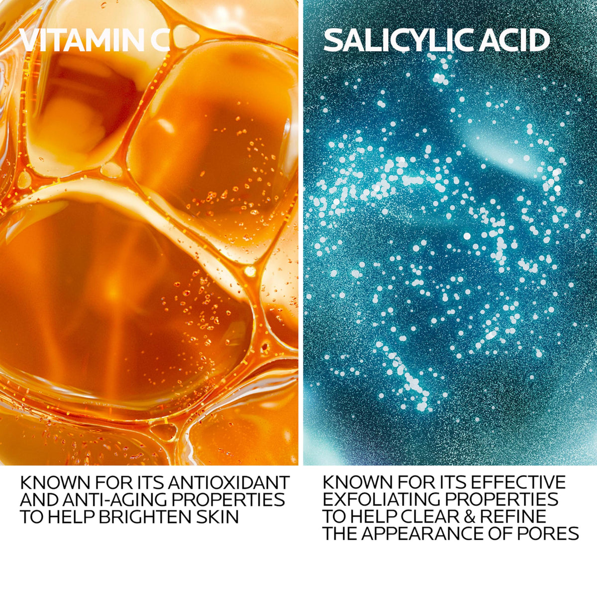 La Roche-Posay Pure 12% Vitamin C Serum texture on hand