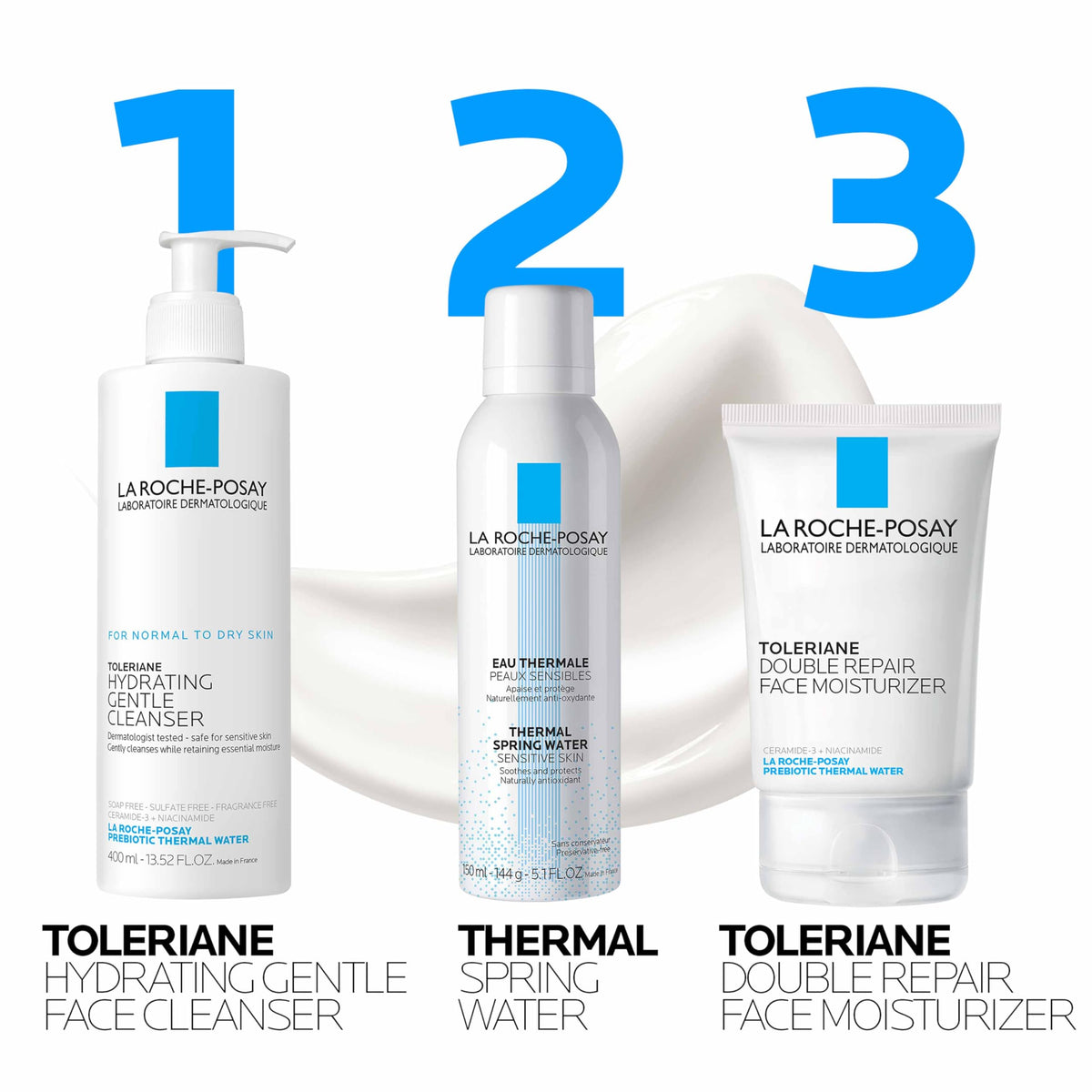 La Roche-Posay Toleriane Double Repair Face Moisturizer with ingredients