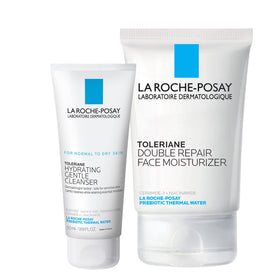 La Roche-Posay Toleriane Double Repair Skin Care Set front view