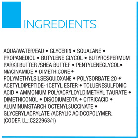 La Roche-Posay Toleriane Eye Cream on a bathroom counter