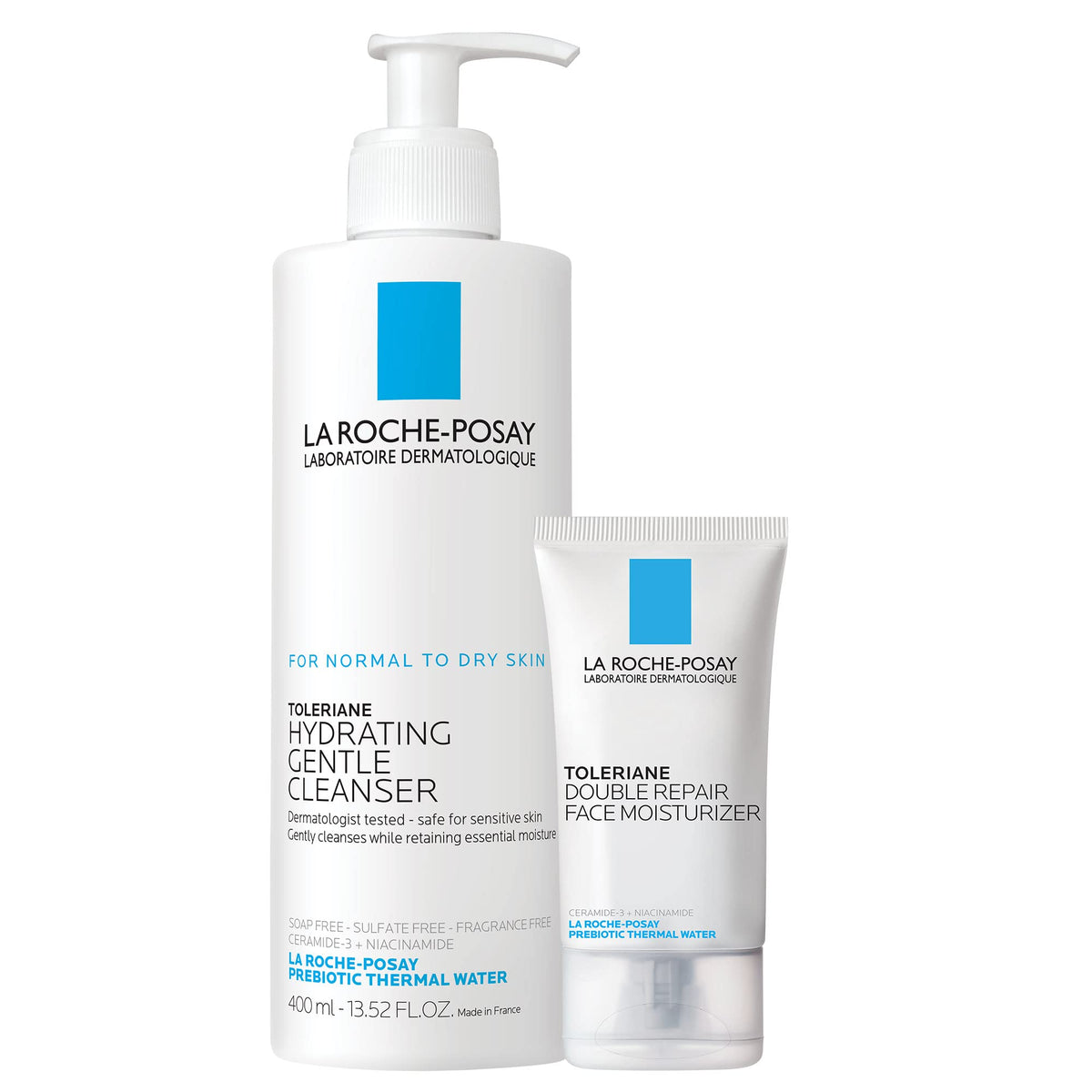 La Roche-Posay Toleriane Gentle Skin Care Set packaging front view