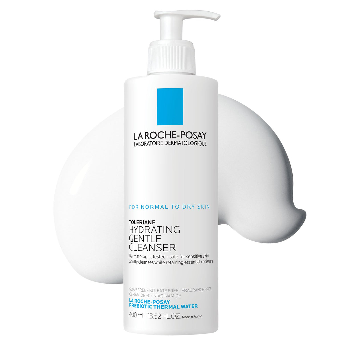 La Roche-Posay Toleriane Hydrating Gentle Cleanser 450g front view