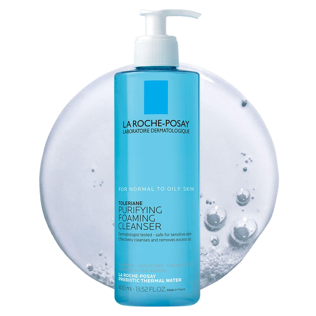 La Roche-Posay Toleriane Purifying Foaming Cleanser front view