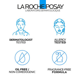 La Roche-Posay Toleriane Purifying Foaming Cleanser side view showing pump