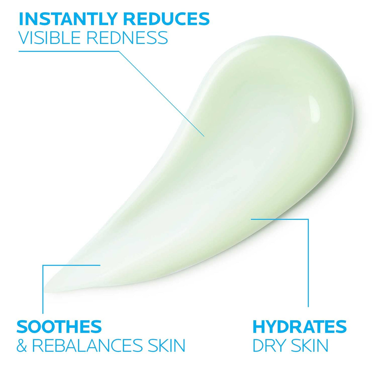 La Roche-Posay Toleriane Rosaliac AR Redness Face Cream texture close-up