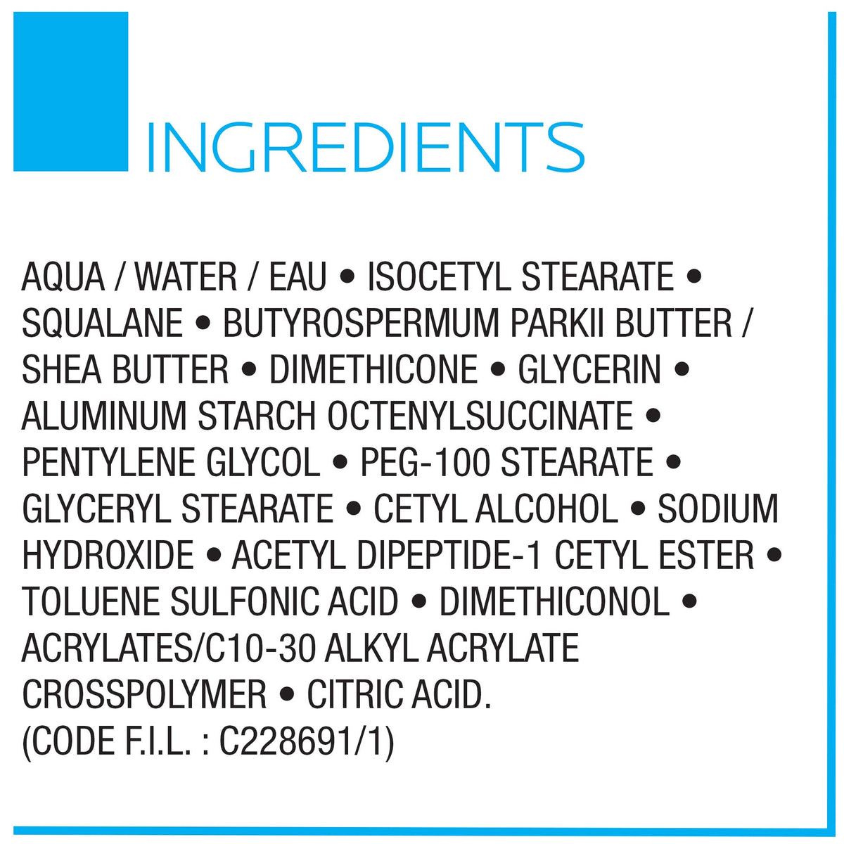 La Roche-Posay Toleriane Ultra face cream application on skin