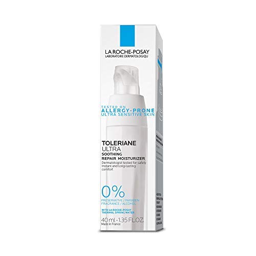 La Roche-Posay Toleriane Ultra moisturizer in a skincare routine setting