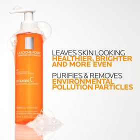 La Roche-Posay Vitamin C Brightening Face Wash with fresh ingredients