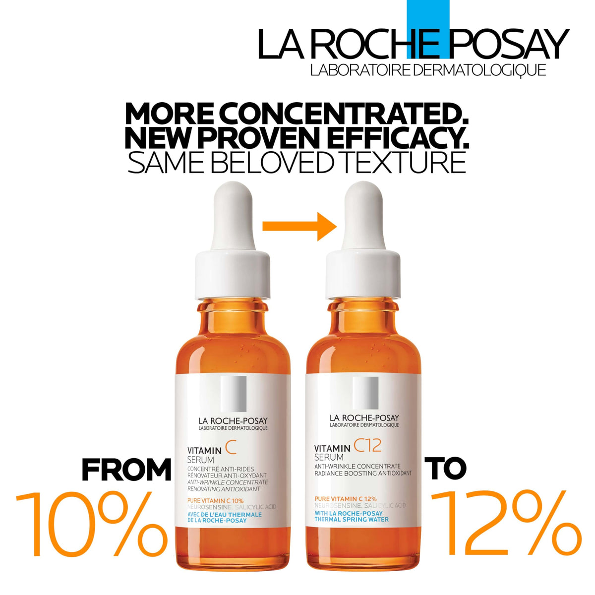La Roche-Posay Vitamin C Serum bottle close-up showing texture