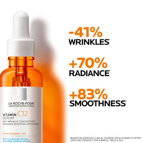 La Roche-Posay Vitamin C Serum lifestyle shot with natural light