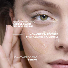 La Roche-Posay Vitamin C Serum with ingredients list on the back