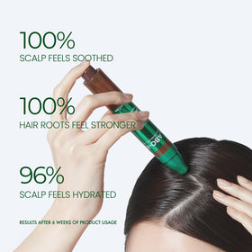 LABO-H Scalp Strengthening Roll-On Serum applicator close-up