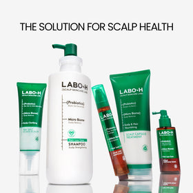 LABO-H Scalp Strengthening Roll-On Serum with ingredients