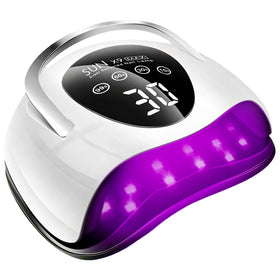 LadyMisty 268W UV LED Nail Lamp front view with digital display