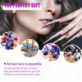 LadyMisty nail lamp with portable handle for easy transport