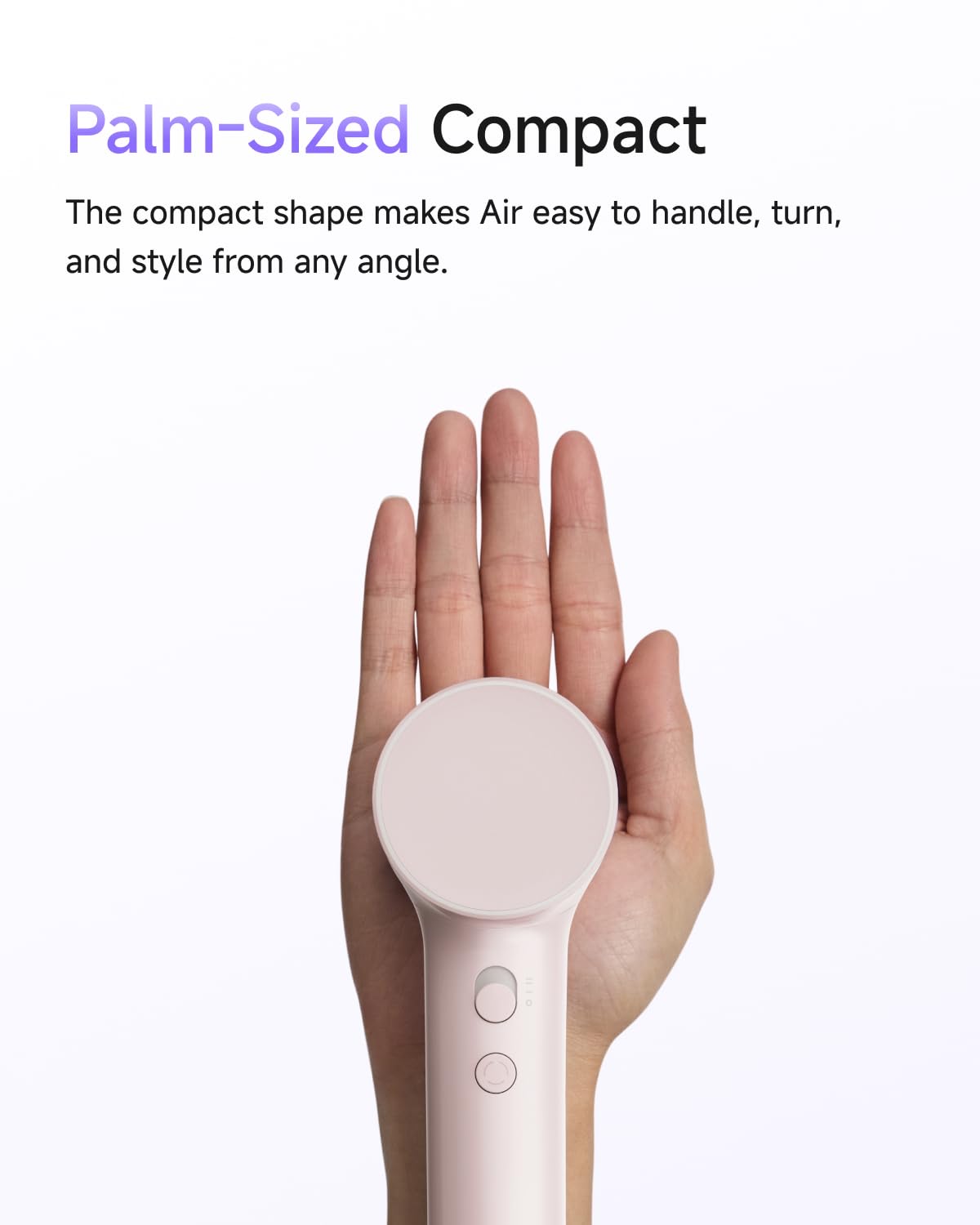 Laifen Air Hair Dryer with 5 heat modes displayed