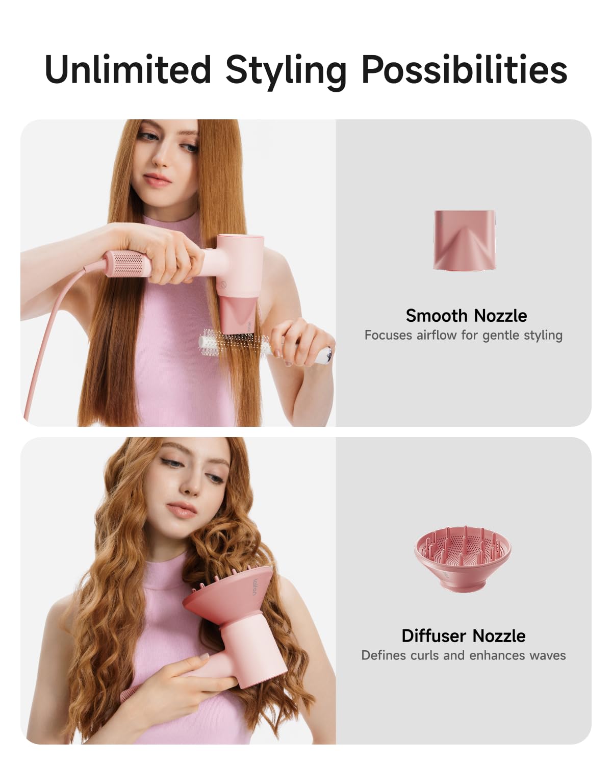 Laifen SE 2 Hair Dryer demonstrating smart temperature control