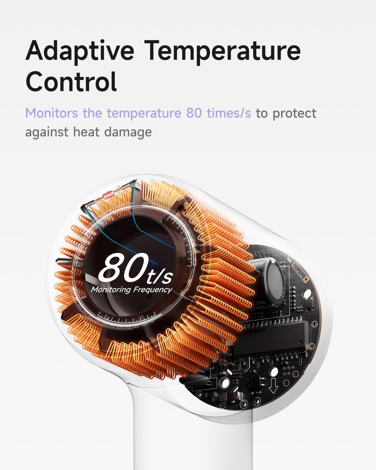 Laifen SE 2 Hair Dryer displaying the control settings