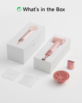 Laifen SE 2 Hair Dryer packaging and accessories