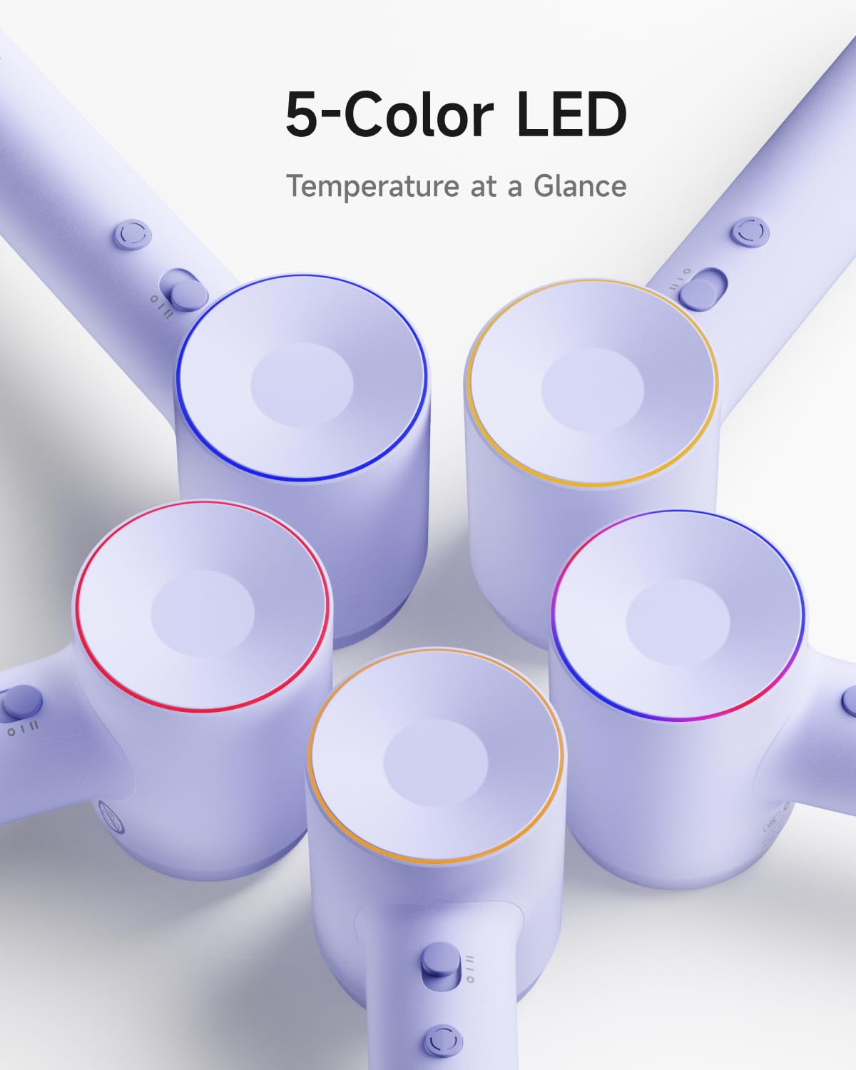Laifen SE 2 Hair Dryer side view highlighting the lightweight design