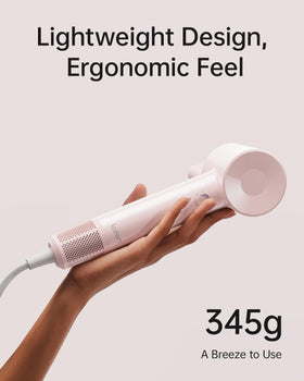 Laifen SE Lite Ionic Hair Dryer side view showing controls
