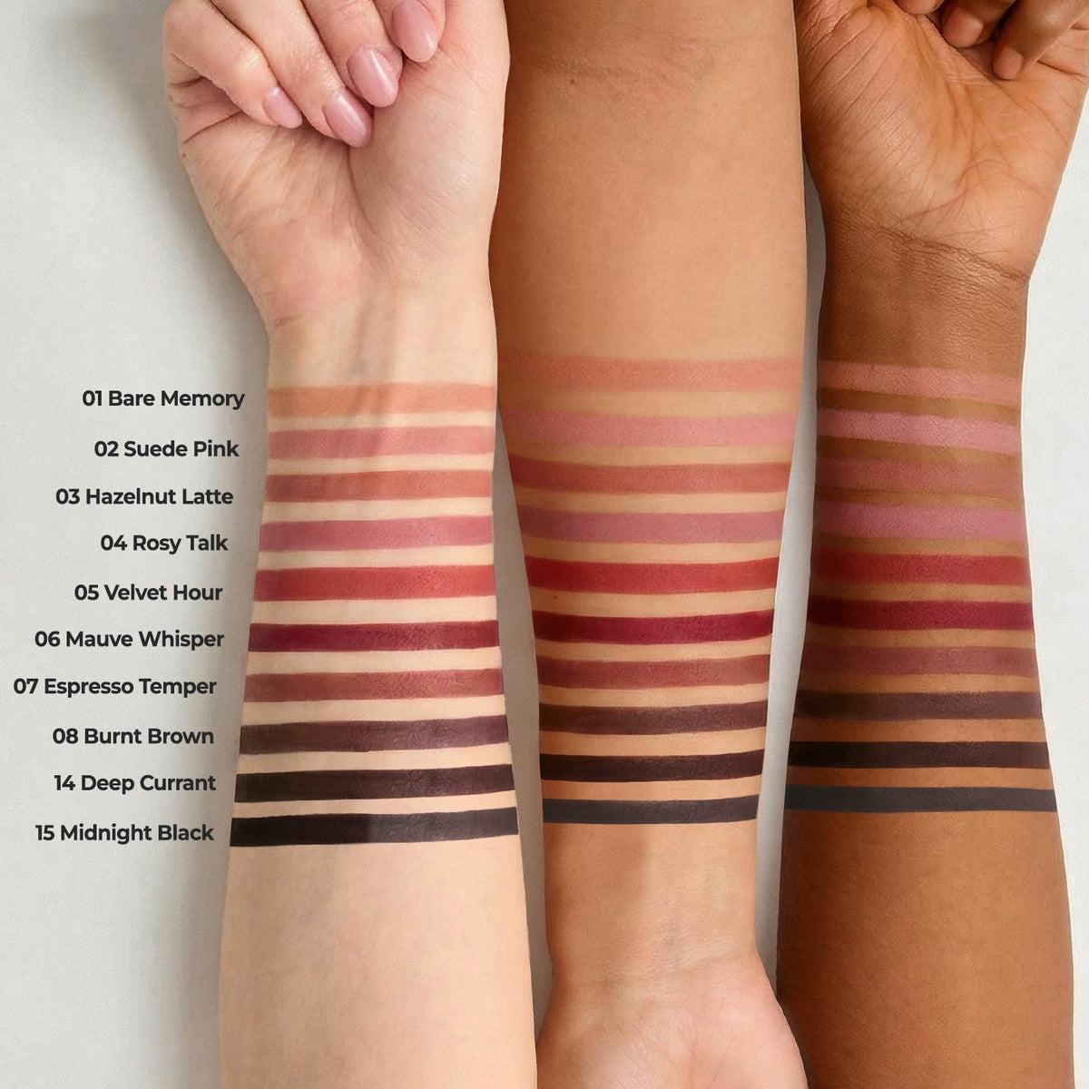 Laka Lip Liner #03 Hazelnut Latte packaging