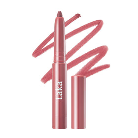 Laka Lip Liner #04 Rosy Talk front view with soft matte finish