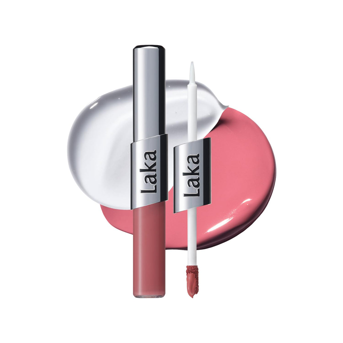 Laka Perfect Twin Lip dual-ended lipstick and gloss in City Pink