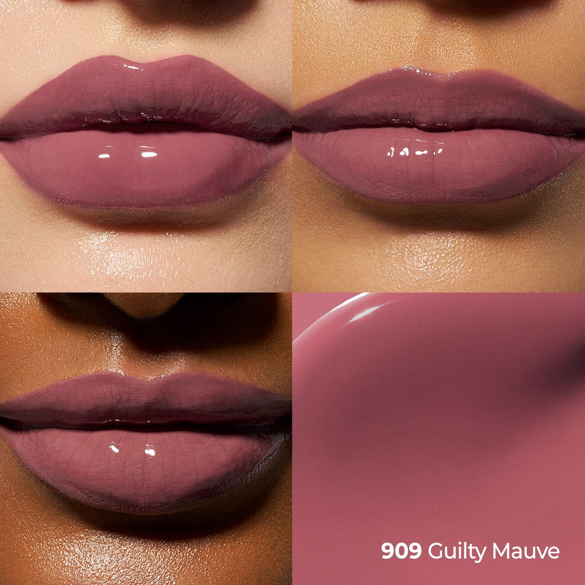 Laka Perfect Twin Lip glossy finish on lips